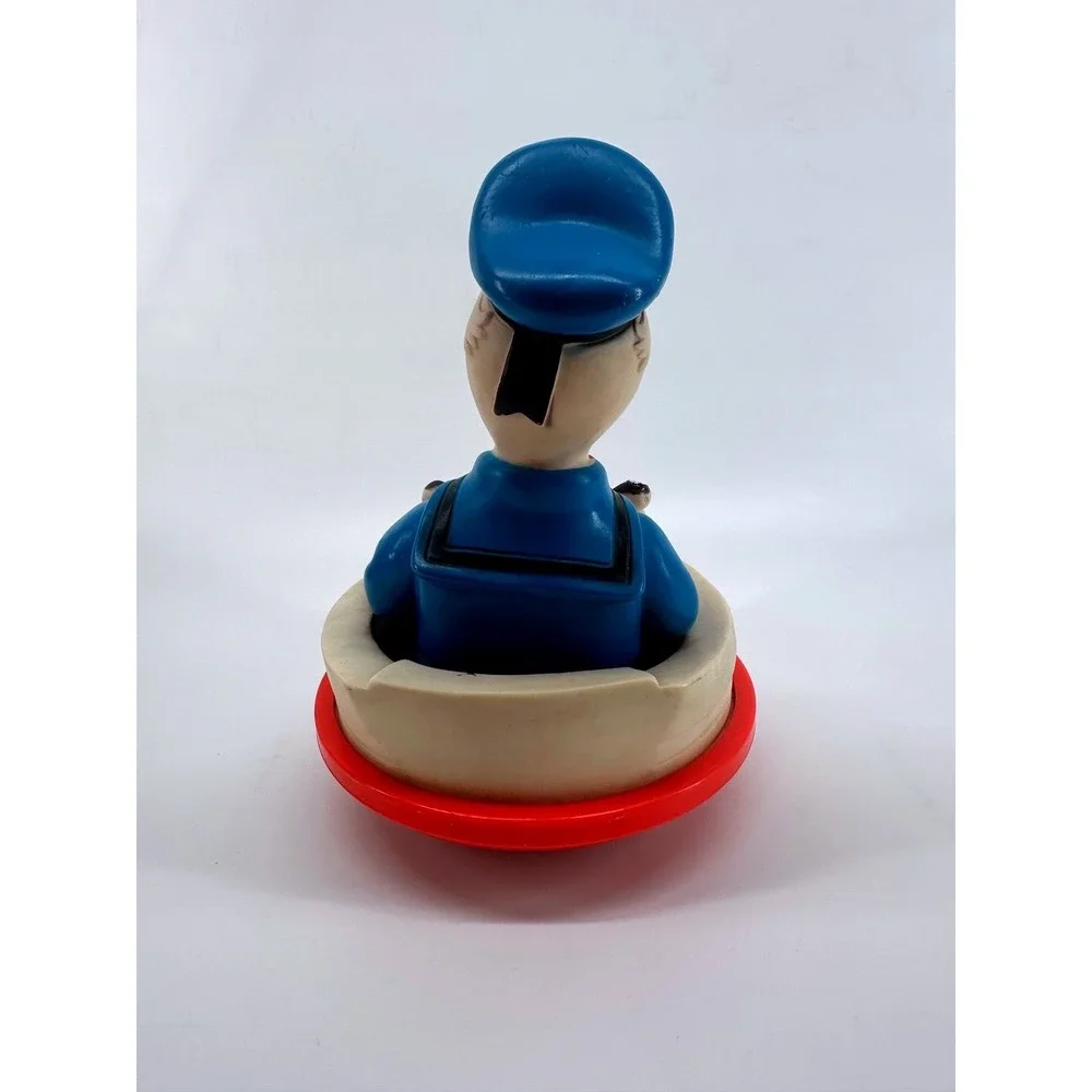 Donald Duck Nautical Sailor‎ Wobble Toy Boat Steering Wheel Sounds 1976 Vintage